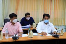 ทน.แม่สอด ร่วมต้อนรับ นายก อบต.แม่ปะ พร้อมคณะ หารือแก้ปัญหาน้ำท่วมพื้นที่คาบเกี่ยวเทศบาลนครแม่สอด-แม่ปะ (ชุมชนสักทอง-แม่ปะ หมู่ 10)