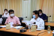 ทน.แม่สอด ร่วมต้อนรับ นายก อบต.แม่ปะ พร้อมคณะ หารือแก้ปัญหาน้ำท่วมพื้นที่คาบเกี่ยวเทศบาลนครแม่สอด-แม่ปะ (ชุมชนสักทอง-แม่ปะ หมู่ 10)