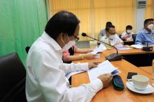 ทน.แม่สอด ร่วมต้อนรับ นายก อบต.แม่ปะ พร้อมคณะ หารือแก้ปัญหาน้ำท่วมพื้นที่คาบเกี่ยวเทศบาลนครแม่สอด-แม่ปะ (ชุมชนสักทอง-แม่ปะ หมู่ 10)