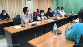 ทน.แม่สอด ร่วมต้อนรับวิศวกรผู้ควบคุมงานจากกรมโยธาธิการและผังเมือง 