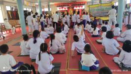 นายกฯ ทน.แม่สอด เปิดโครงการอบรมคุณธณรม จริยธรรม ระดับประถมศึกษา ปีที่ 1-3 โรงเรียนเทศบาลวัดบุญญาวาส 