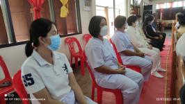 นายกฯ ทน.แม่สอด เปิดโครงการอบรมคุณธณรม จริยธรรม ระดับประถมศึกษา ปีที่ 1-3 โรงเรียนเทศบาลวัดบุญญาวาส 