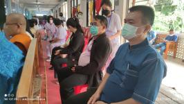 นายกฯ ทน.แม่สอด เปิดโครงการอบรมคุณธณรม จริยธรรม ระดับประถมศึกษา ปีที่ 1-3 โรงเรียนเทศบาลวัดบุญญาวาส 