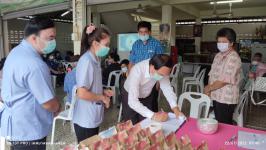 คลินิกชุมชนอบอุ่นเทศบาลนครแม่สอดจัดโครงการส่งเสริมความรู้และการออกกำลังกายในชมรมผู้สูงอายุชุมชนสันต้นปิน 