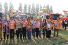 เทศบาลนครแม่สอด จัดขบวนแห่สงกรานต์ ประจำปี 2561 เพื่อสืบสานประเพณีและวัฒนธรรมอันดีงามของไทย 16 เมษายน 2561