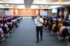 เทศบาลนครแม่สอด จัดโครงการปฐมนิเทศพนักงานครู ประจำปี 2565