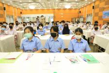 ทน.แม่สอด จัดประชุมโครงการอบรมป้องกันและแก้ไขปัญหายาเสพติดในโรงเรียน