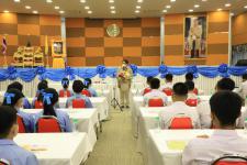ทน.แม่สอด จัดประชุมโครงการอบรมป้องกันและแก้ไขปัญหายาเสพติดในโรงเรียน