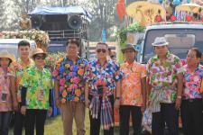 เทศบาลนครแม่สอด จัดขบวนแห่สงกรานต์ ประจำปี 2561 เพื่อสืบสานประเพณีและวัฒนธรรมอันดีงามของไทย 16 เมษายน 2561