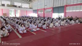 นายกฯ ทน.แม่สอด เปิดโครงการพัฒนาผู้เรียนกลุ่มสาระสังคมศึกษา ศาสนาและวัฒนธรรม ค่ายคุณธรรม จริยธรรม ประจำปีการศึกษา 2565 โรงเรียนเทศบาลวัดดอนแก้ว