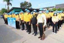 ทน.แม่สอด จัดกิจกรรมจิตอาสาพัฒนาหน้าศาลเจ้าพ่อพระวอ(ตลาดสดบ้านเหนือ) เนื่องในวันเฉลิมพระชนมพรรษาพระบาทสมเด็จพระเจ้าอยู่หัว