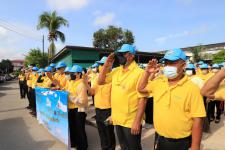 ทน.แม่สอด จัดกิจกรรมจิตอาสาพัฒนาหน้าศาลเจ้าพ่อพระวอ(ตลาดสดบ้านเหนือ) เนื่องในวันเฉลิมพระชนมพรรษาพระบาทสมเด็จพระเจ้าอยู่หัว