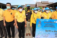 ทน.แม่สอด จัดกิจกรรมจิตอาสาพัฒนาหน้าศาลเจ้าพ่อพระวอ(ตลาดสดบ้านเหนือ) เนื่องในวันเฉลิมพระชนมพรรษาพระบาทสมเด็จพระเจ้าอยู่หัว