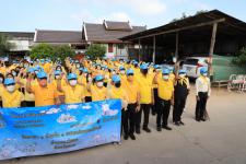 ทน.แม่สอด จัดกิจกรรมจิตอาสาพัฒนาหน้าศาลเจ้าพ่อพระวอ(ตลาดสดบ้านเหนือ) เนื่องในวันเฉลิมพระชนมพรรษาพระบาทสมเด็จพระเจ้าอยู่หัว