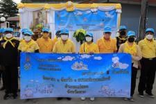 ทน.แม่สอด จัดกิจกรรมจิตอาสาพัฒนาหน้าศาลเจ้าพ่อพระวอ(ตลาดสดบ้านเหนือ) เนื่องในวันเฉลิมพระชนมพรรษาพระบาทสมเด็จพระเจ้าอยู่หัว