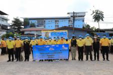 ทน.แม่สอด จัดกิจกรรมจิตอาสาพัฒนาหน้าศาลเจ้าพ่อพระวอ(ตลาดสดบ้านเหนือ) เนื่องในวันเฉลิมพระชนมพรรษาพระบาทสมเด็จพระเจ้าอยู่หัว