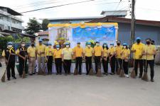 ทน.แม่สอด จัดกิจกรรมจิตอาสาพัฒนาหน้าศาลเจ้าพ่อพระวอ(ตลาดสดบ้านเหนือ) เนื่องในวันเฉลิมพระชนมพรรษาพระบาทสมเด็จพระเจ้าอยู่หัว