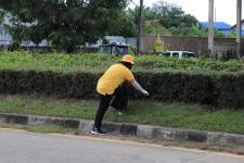 ทน.แม่สอด จัดกิจกรรมจิตอาสาพัฒนาหน้าศาลเจ้าพ่อพระวอ(ตลาดสดบ้านเหนือ) เนื่องในวันเฉลิมพระชนมพรรษาพระบาทสมเด็จพระเจ้าอยู่หัว