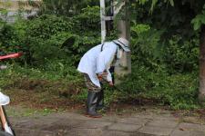 ทน.แม่สอด จัดกิจกรรมจิตอาสาพัฒนาหน้าศาลเจ้าพ่อพระวอ(ตลาดสดบ้านเหนือ) เนื่องในวันเฉลิมพระชนมพรรษาพระบาทสมเด็จพระเจ้าอยู่หัว