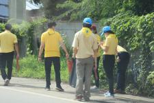 ทน.แม่สอด จัดกิจกรรมจิตอาสาพัฒนาหน้าศาลเจ้าพ่อพระวอ(ตลาดสดบ้านเหนือ) เนื่องในวันเฉลิมพระชนมพรรษาพระบาทสมเด็จพระเจ้าอยู่หัว