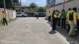 นายกฯแม่สอด ลงพื้นที่วางแผนงานปรับปรุงท่อระบายน้ำและวางท่อระบายน้ำ คอนกรีตเสริมเหล็ก  