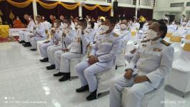 ทน.แม่สอด ร่วมพิธีทำบุญตักบาตรและร่วมถวายสัตย์ปฏิญาณเพื่อเป็นข้าราชการที่ดี เนื่องในโอกาสวันเฉลิมพระชนมพรรษา 70 พรรษา           28 กรกฎาคม 2565