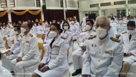 ทน.แม่สอด ร่วมพิธีทำบุญตักบาตรและร่วมถวายสัตย์ปฏิญาณเพื่อเป็นข้าราชการที่ดี เนื่องในโอกาสวันเฉลิมพระชนมพรรษา 70 พรรษา           28 กรกฎาคม 2565