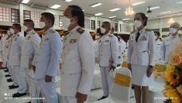 ทน.แม่สอด ร่วมพิธีทำบุญตักบาตรและร่วมถวายสัตย์ปฏิญาณเพื่อเป็นข้าราชการที่ดี เนื่องในโอกาสวันเฉลิมพระชนมพรรษา 70 พรรษา           28 กรกฎาคม 2565