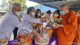 ทน.แม่สอด ร่วมพิธีทำบุญตักบาตรและร่วมถวายสัตย์ปฏิญาณเพื่อเป็นข้าราชการที่ดี เนื่องในโอกาสวันเฉลิมพระชนมพรรษา 70 พรรษา           28 กรกฎาคม 2565