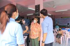 ทน.แม่สอด เข้าร่วมโครงการคัดกรองกลุ่มเสี่ยง โรคเบาหวาน โรคความดันโลหิตสูง ในกลุ่มประชากรอายุ 35 ปีขึ้นไป ประจำปี 2565