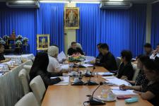 Mae Sot Municipality hosts executive meetings and Head of Mae Sot Municipality