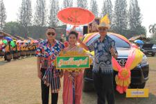 เทศบาลนครแม่สอด จัดขบวนแห่สงกรานต์ ประจำปี 2561 เพื่อสืบสานประเพณีและวัฒนธรรมอันดีงามของไทย 16 เมษายน 2561