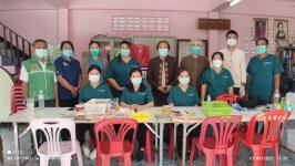 ทน.แม่สอด ให้บริการฉีดยาวัคซีนป้องกันโรคพิษสุนัขบ้าให้กับสุนัขและแมว พร้อมลงทะเบียนสัตว์เลี้ยงที่ชุมชนดอนไชย