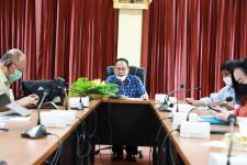 ทน.แม่สอด จัดประชุมขยายระยะเวลาปฏิบัติงานตาสัญญาจ้างบริหารจัดการ และกำจัดขยะมูลฝอยของบริษัท คลีน แพลนนิ่ง จำกัด