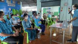 คลินิกชุมชนอบอุ่นเทศบาลนครแม่สอดจัดโครงการส่งเสริมความรู้และการออกกำลังกายในชมรมผู้สูงอายุชุมชนอินทรคีรี 1