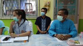ทน.แม่สอด จัดประชุมการตรวจเยี่ยมการดำเนินงานสถานพัฒนาเด็กปฐมวัย จังหวัดตาก