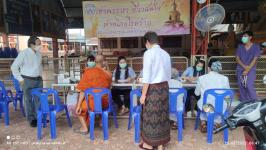 ทน.แม่สอด ให้บริการคัดกรองสุขภาพตามโครงการ “เข้าพรรษา ชีวาสดใส ห่างไกลโรคร้าย”