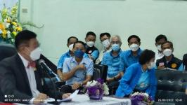 ทน.แม่สอด เข้าเป็นเกียรติในโครงการฝึกอบรมเสริมสร้างพฤติกรรมสุขภาพ ที่ดีของประชาชน ประจำปีงบประมาณ 2565