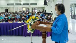 ทน.แม่สอด เข้าเป็นเกียรติในโครงการฝึกอบรมเสริมสร้างพฤติกรรมสุขภาพ ที่ดีของประชาชน ประจำปีงบประมาณ 2565