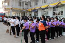 เทศบาลนครแม่สอด จัดกิจกรรม Big cleaning day ชาวเทศบาลนครแม่สอดร่วมใจต้านภัยเชื้อไวรัส COVID-19 