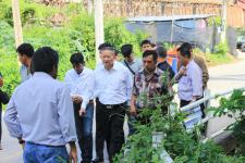 เทศบาลนครแม่สอด ร่วมกับรองอธิบดีโยธาธิการและผังเมืองลงพื้นที่โครงการก่อสร้างระบบระบายน้ำหลักเพื่อแก้ไขปัญหาน้ำท่วมในเขตเทศบาลนครแม่สอด