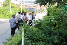 เทศบาลนครแม่สอด ร่วมกับรองอธิบดีโยธาธิการและผังเมืองลงพื้นที่โครงการก่อสร้างระบบระบายน้ำหลักเพื่อแก้ไขปัญหาน้ำท่วมในเขตเทศบาลนครแม่สอด