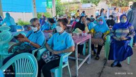 ทน.แม่สอด เข้าร่วมกิจกรรมผู้สูงอายุพร้อมประชุมประจำเดือน สิงหาคม 2565 ชุมชนอิสลาม