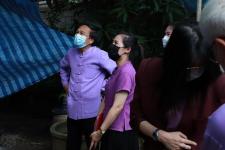 ทน.แม่สอด ลงพื้นที่ติดตามการปรับสภาพที่อยู่อาศัยแก่ผู้ประสบปัญหาทางสังคม ชุมชนสองแคว 2
