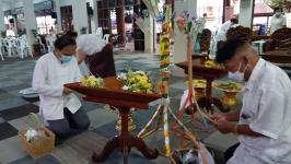 ทน.แม่สอด โดยคลินิกชุมชนอบอุ่นฯ จัดโครงการเข้าพรรษา ชีวาสดใสห่างไกลโรคร้าย