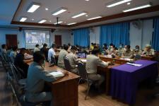 ทน.แม่สอด เข้าร่วมประชุมเตรียมการต้อนรับและอำนวยความสะดวกให้กับรองนายกรัฐมนตรี (พลเอกประวิตร วงษ์สุวรรณ) และคณะ ในภารกิจตรวจราชการในพื้นที่อำเภอแม่สอด จังหวัดตาก 