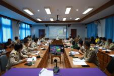 ทน.แม่สอด เข้าร่วมประชุมเตรียมการต้อนรับและอำนวยความสะดวกให้กับรองนายกรัฐมนตรี (พลเอกประวิตร วงษ์สุวรรณ) และคณะ ในภารกิจตรวจราชการในพื้นที่อำเภอแม่สอด จังหวัดตาก 