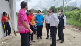 นายกฯนครแม่สอด ลงพื้นที่ตรวจความเรียบร้อย สนามกีฬา 5 อำเภอชายแดนแม่สอด