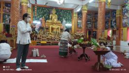 ทน.แม่สอด โดยคลินิกชุมชนอบอุ่นฯ จัดโครงการเข้าพรรษา ชีวาสดใสห่างไกลโรคร้าย