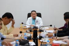 เทศบาลนครแม่สอด จัดประชุมคณะผู้บริหาร และหัวหน้าส่วนราชการ ครั้งที่ 3/2562